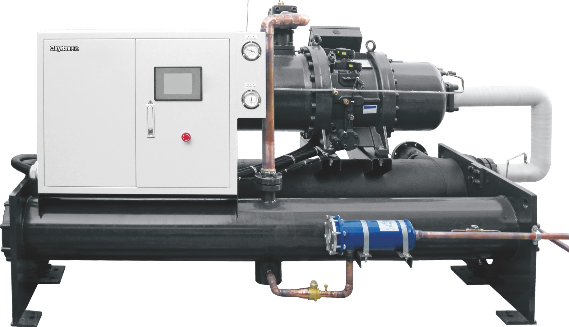 中央開放式冷水機